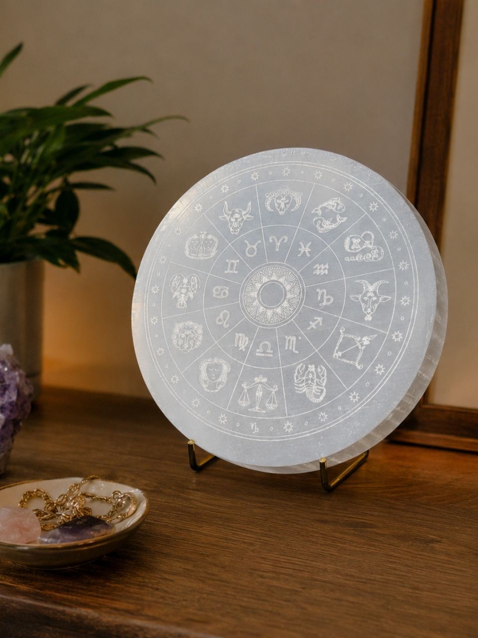Selenite Plate